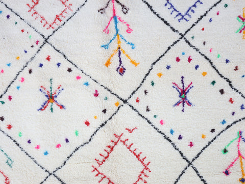 Awrigha Beni Ourain Rug 5'4" x 8'9"