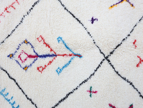 Awrigha Beni Ourain Rug 5'4" x 8'9"