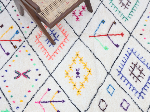 Massilya Beni Ourain Rug 5'0" x 8'1"