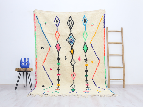 Badis Moroccan Rug 5'5" x 8'2"
