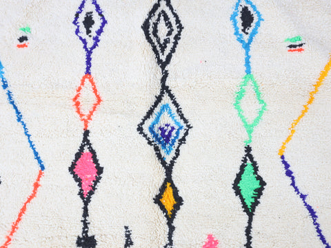 Badis Moroccan Rug 5'5" x 8'2"