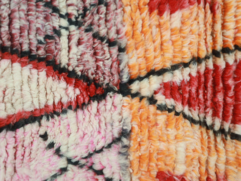 Tazuwart  Moroccan Rug  2'0 " x 9'8"