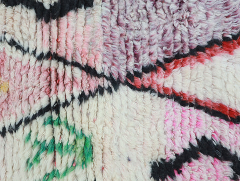 Tazuwart  Moroccan Rug  2'0 " x 9'8"