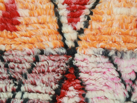 Tazuwart  Moroccan Rug  2'0 " x 9'8"