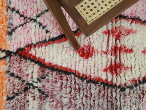 Tazuwart  Moroccan Rug  2'0 " x 9'8"