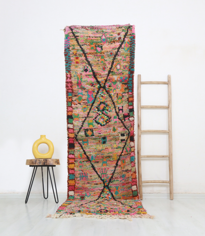 Tidrart  Moroccan Rug  2'5 " x 9'4"
