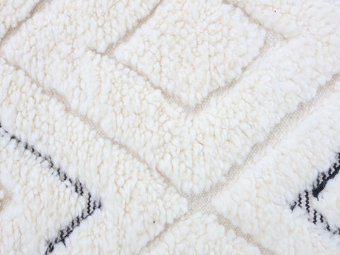 Warmaksan Beni Ourain Rug 4'9" x 7'5"