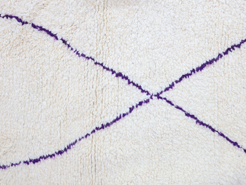 Izlam Beni Ourain Rug 5'1" x 8'2"