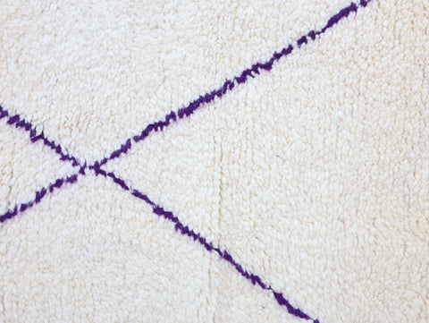 Izlam Beni Ourain Rug 5'1" x 8'2"