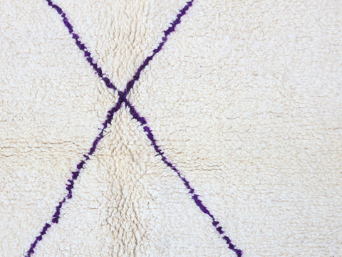 Izlam Beni Ourain Rug 5'1" x 8'2"