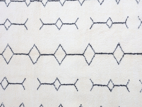 Lunja Beni Ourain Rug 4'9" x 7'4"
