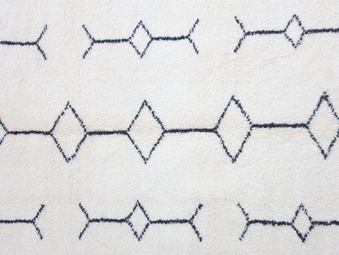 Lunja Beni Ourain Rug 4'9" x 7'4"