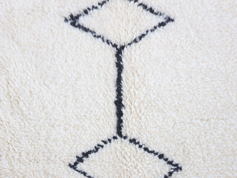 Lunja Beni Ourain Rug 4'9" x 7'4"