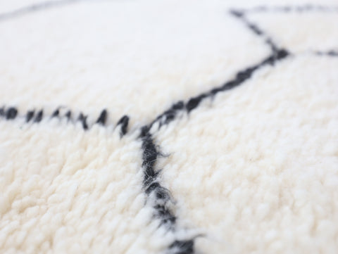 Lunja Beni Ourain Rug 4'9" x 7'4"
