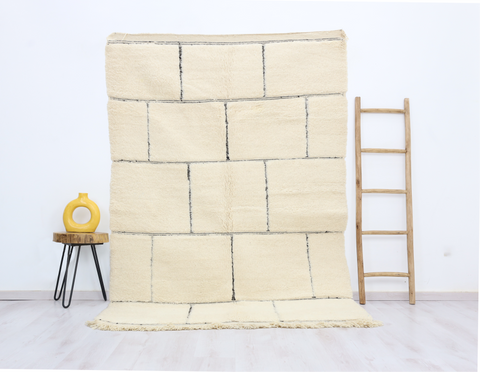 Tamila Beni Ourain Rug 5'1" x 7'8"