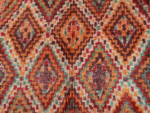 Khellu Vintage Moroccan Rug  5'8" x 10'9"