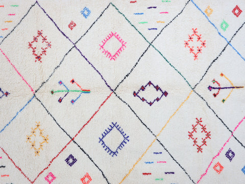 Tanagrit Beni Ourain Rug 5'5" x 8'8"