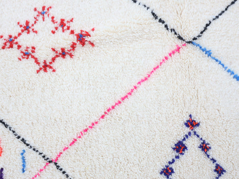 Tanagrit Beni Ourain Rug 5'5" x 8'8"