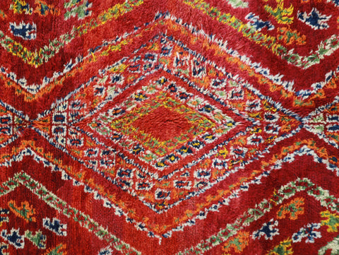 Lila Vintage Moroccan Rug  5'8" x 10'5"