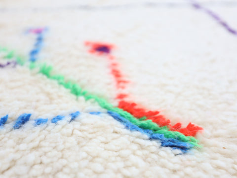 Tanagrit Beni Ourain Rug 5'5" x 8'8"