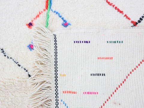 Tanagrit Beni Ourain Rug 5'5" x 8'8"