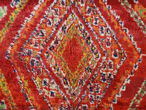 Lila Vintage Moroccan Rug  5'8" x 10'5"