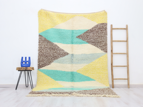 Tiziri Beni Ourain Rug 5'3" x 7'9"