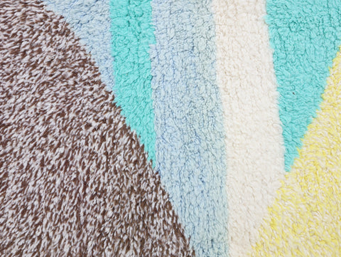 Tiziri Beni Ourain Rug 5'3" x 7'9"