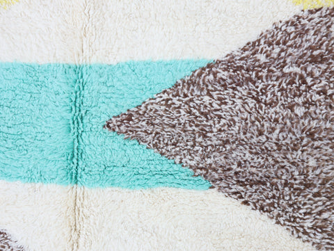Tiziri Beni Ourain Rug 5'3" x 7'9"
