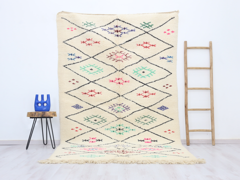 Sakina Beni Ourain Rug 5'2" x 8'5"