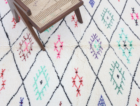 Sakina Beni Ourain Rug 5'2" x 8'5"