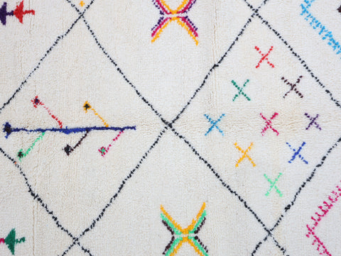 Tanir Beni Ourain Rug  5'8" x 8'9"