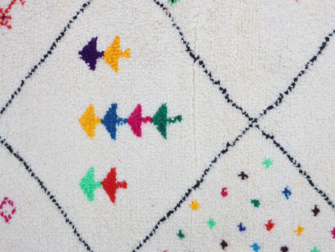 Tanir Beni Ourain Rug  5'8" x 8'9"