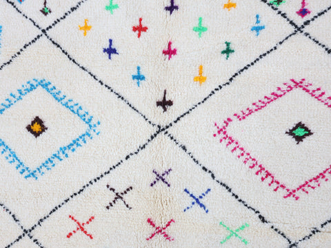 Tanir Beni Ourain Rug  5'8" x 8'9"