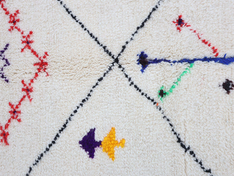 Tanir Beni Ourain Rug  5'8" x 8'9"