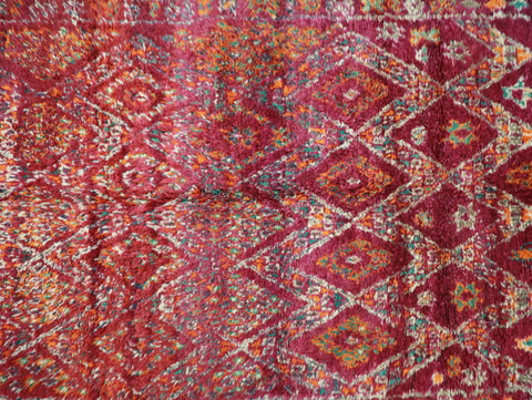 Masin Vintage Moroccan Rug  7'2" x 10'8"