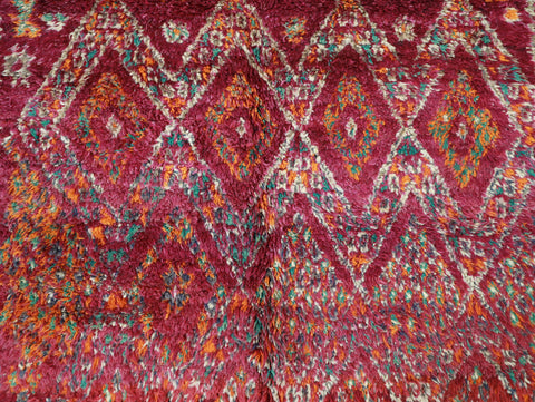 Masin Vintage Moroccan Rug  7'2" x 10'8"