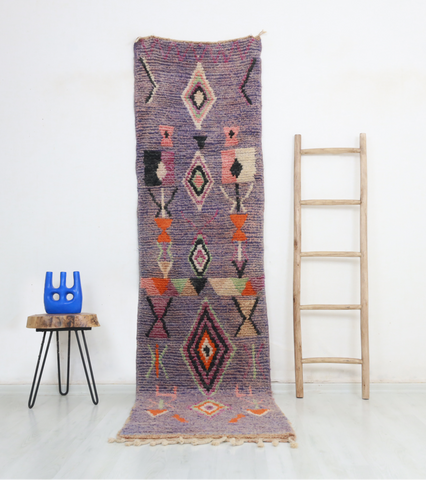 Tilila Moroccan Rug  2'5" x 9'8"