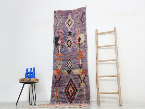 Tilila Moroccan Rug  2'5" x 9'8"