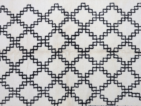 Anella Beni Ourain Rug 5'3" x 8'3"