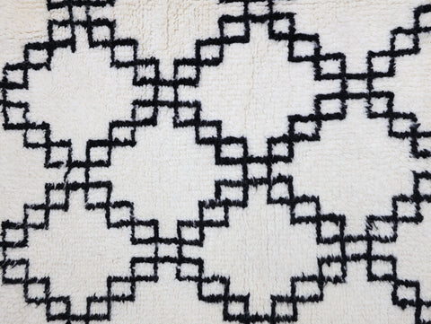 Anella Beni Ourain Rug 5'3" x 8'3"