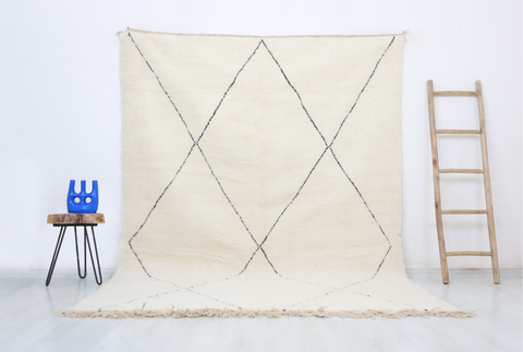 Tissura Beni Ourain Rug 6'9" x 9'6"