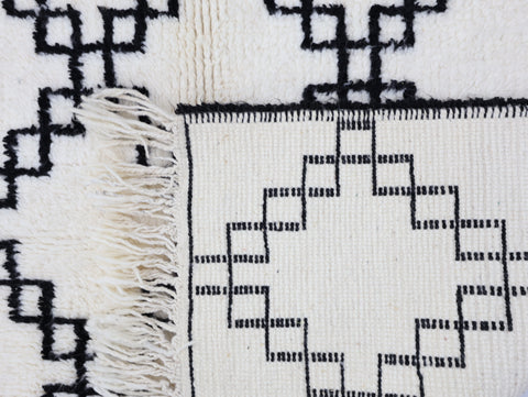 Anella Beni Ourain Rug 5'3" x 8'3"