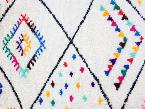 Mizran Beni Ourain Rug 5'5" x 7'6"