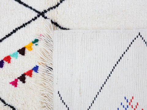 Mizran Beni Ourain Rug 5'5" x 7'6"