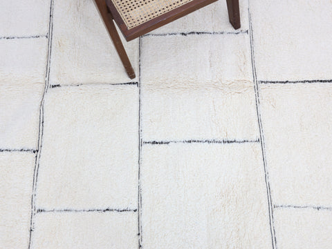 Tamila Beni Ourain Rug 5'1" x 7'8"