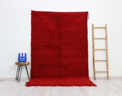 Tagwerramt Beni Ourain Rug 5'0" x 7'9"