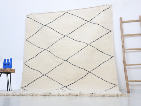 Akar Beni Ourain Rug 6'6" x 10'0"