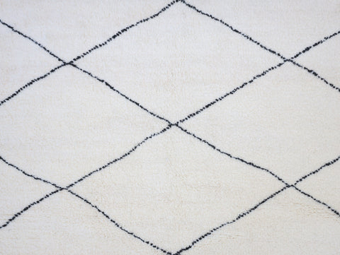 Akar Beni Ourain Rug 6'6" x 10'0"