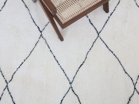 Akar Beni Ourain Rug 6'6" x 10'0"